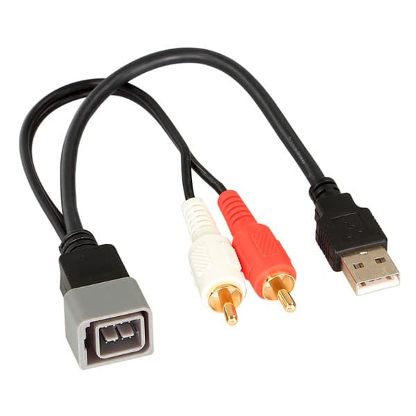 Купити Адаптер для штатних USB/AUX-роз'ємів Nissan ACV 44-1213-003 з доставкою по Україні, категорія Адаптери для штатних USB/AUX-роз'ємів