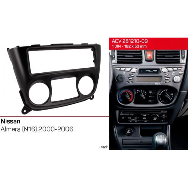 Перехідна рамка Nissan Almera ACV 281210-09 — фото 4 з 4