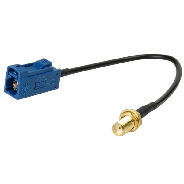 Купити Антенний перехідник GPS (SMA-B-Fakra, Clarion) AWM 115-03 з доставкою по Україні, категорія Антенні адаптери