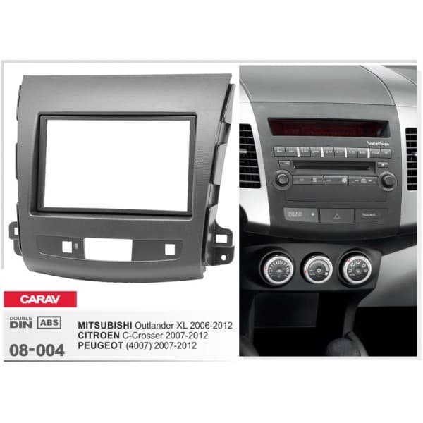 Перехідна рамка Mitsubishi Outlander XL Carav 08-004 — фото 5 з 5