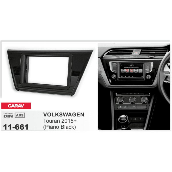 Перехідна рамка Volkswagen Touran Carav 11-661 — фото 6 з 6