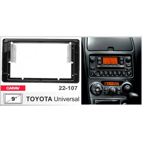 Перехідна рамка Toyota Carav 22-107 — фото 5 з 5