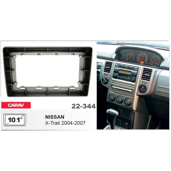 Перехідна рамка Nissan X-Trail Carav 22-344 — фото 5 з 5
