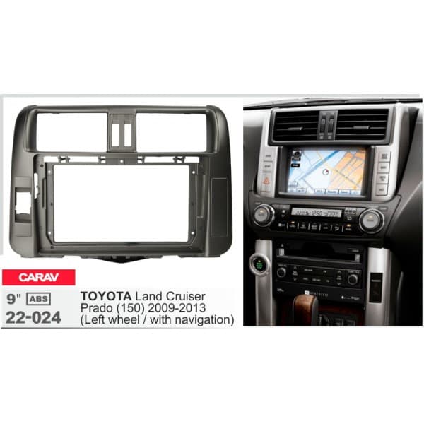 Перехідна рамка Toyota Land Cruiser Prado Carav 22-024 — фото 5 з 5
