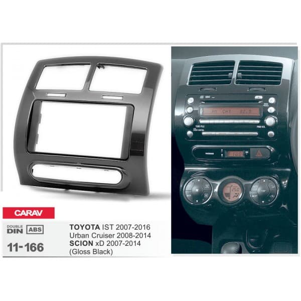 Перехідна рамка Toyota Urban Cruiser, Scion xD Carav 11-166 — фото 4 з 4