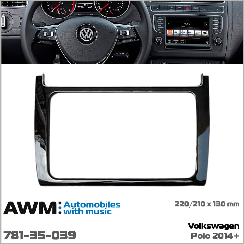 Перехідна рамка Volkswagen Polo AWM 781-35-039 — фото 4 з 4