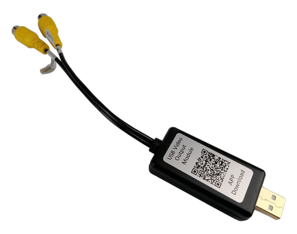 Адаптер відеовиходу USB - CVBS - 2 RCA AWM CU-600 — фото 3 з 3