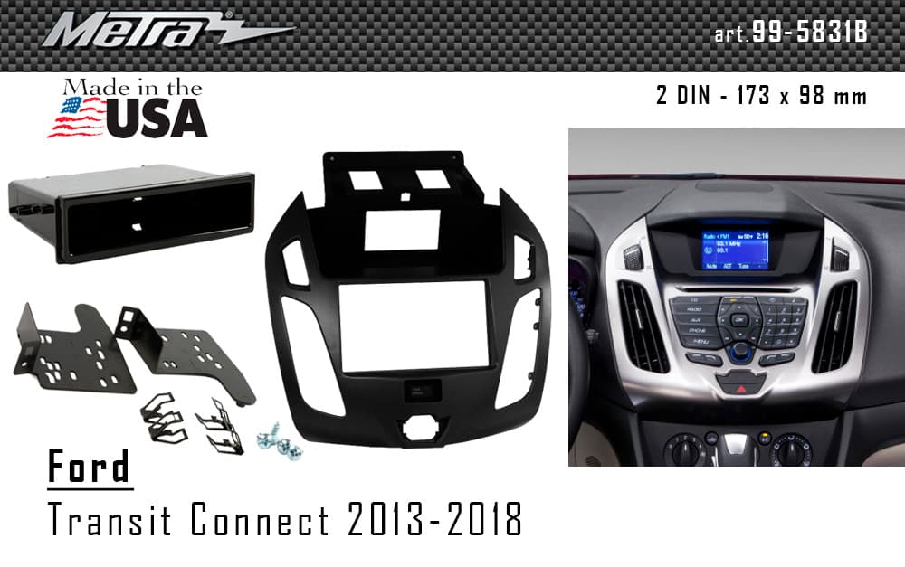 Перехідна рамка Ford Transit Connect, Tourneo Connect Metra 99-5831B — фото 5 з 5