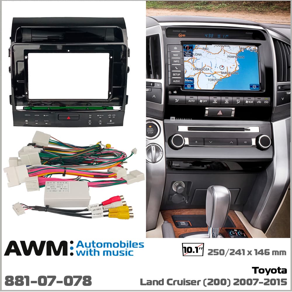Перехідна рамка Toyota Land Cruiser 200 AWM 881-07-078 — фото 9 з 9