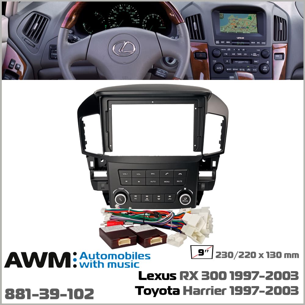 Перехідна рамка Lexus RX 300, Toyota Harrier AWM 881-39-102 — фото 9 з 9