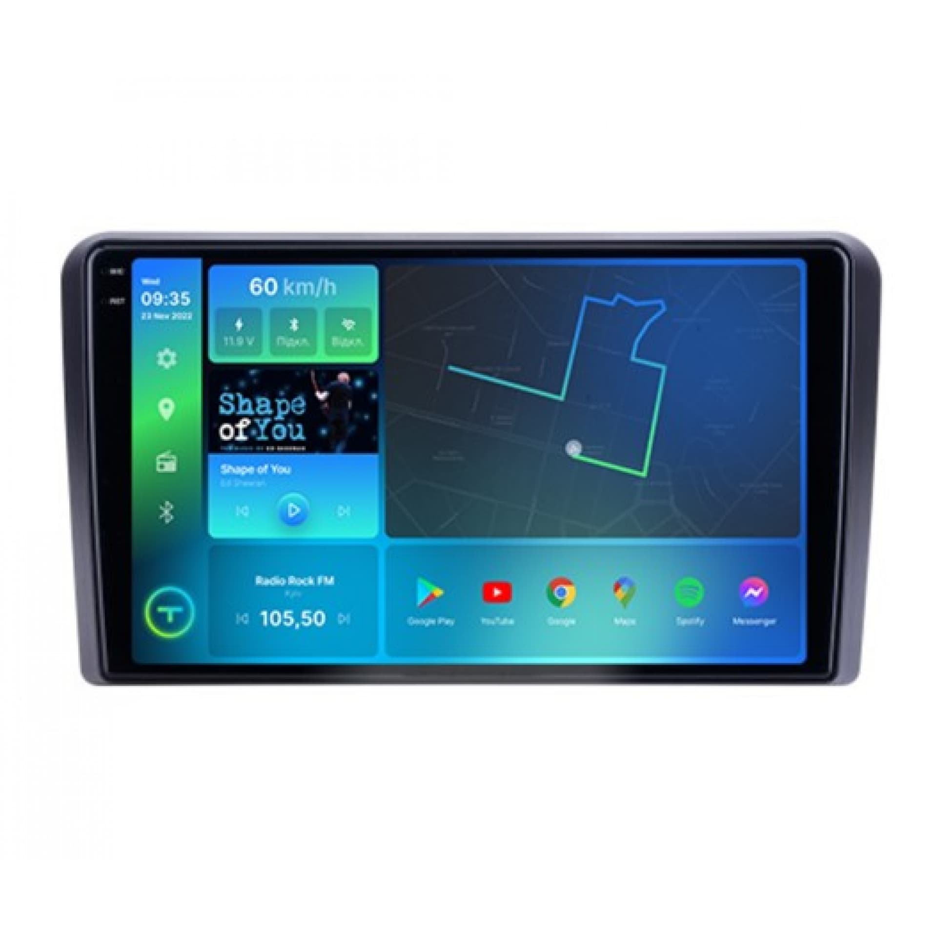 Штатна магнітола Torssen 2K Hyundai I10 2019-2023 FL9 4+64Gb 4G Carplay DSP — фото 2 з 2