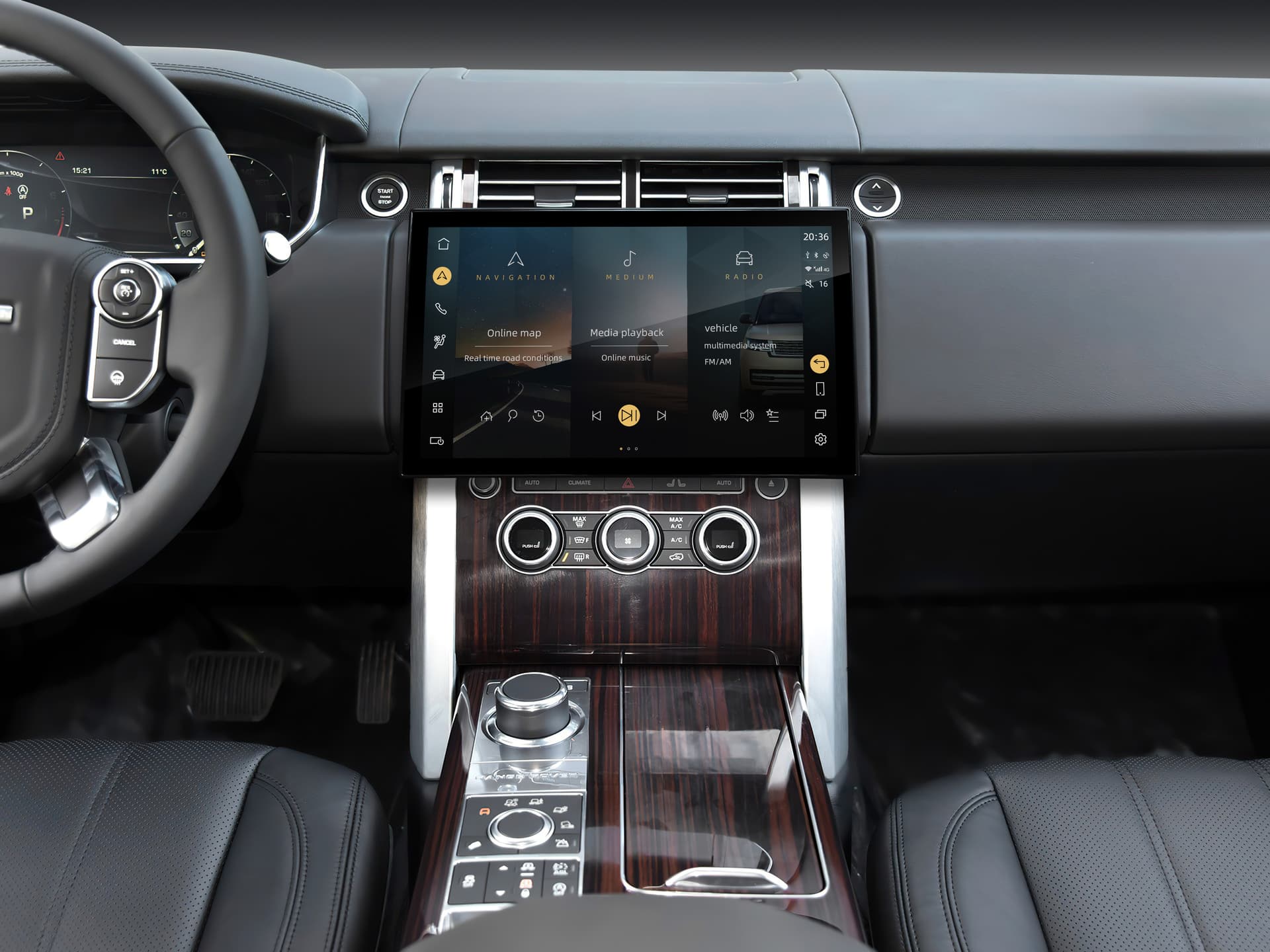Штатна магнітола Torssen Land Rover Range Rover Vogue/Sport/Evoque Bosch SK1338+360 — фото 2 з 6