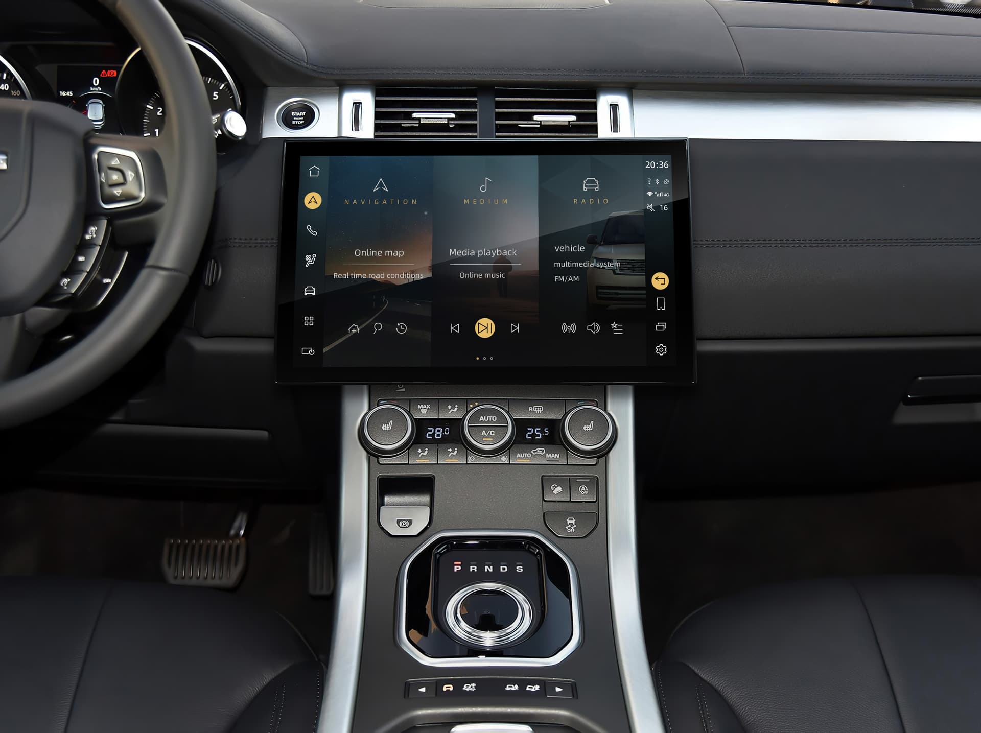 Штатна магнітола Torssen Land Rover Range Rover Vogue/Sport/Evoque Bosch SK1338+360 — фото 4 з 6