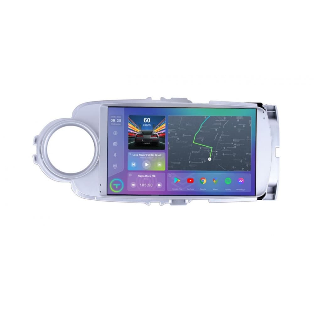 Штатна магнітола Torssen Toyota Yaris (P130) (2011-2013) FL9 4+64Gb 4G Carplay DSP — фото 2 з 2