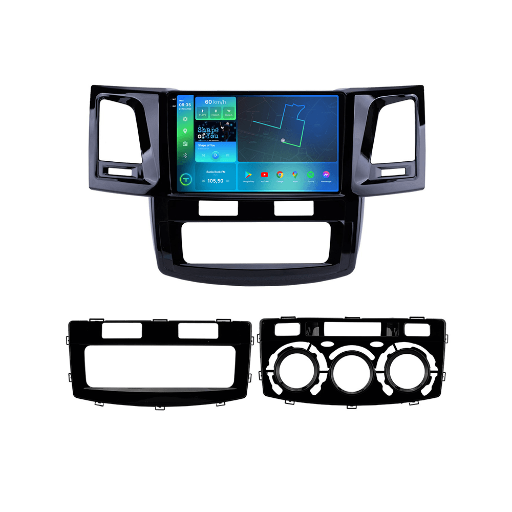 Штатна магнітола Torssen 2K Toyota Hilux 12 climate F9464 4G Carplay DSP — фото 2 з 2