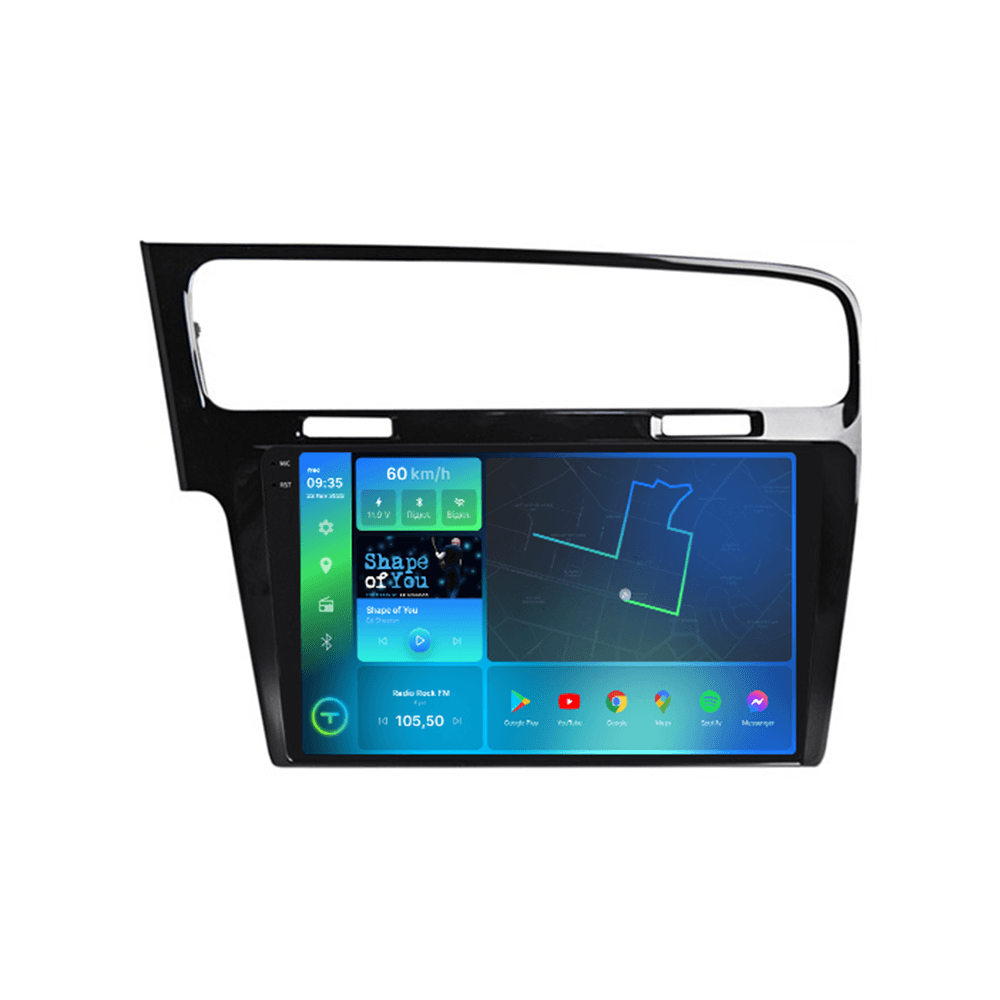 Штатна магнітола Torssen 2K VW Golf 7 black F10464 4G Carplay DSP — фото 2 з 2