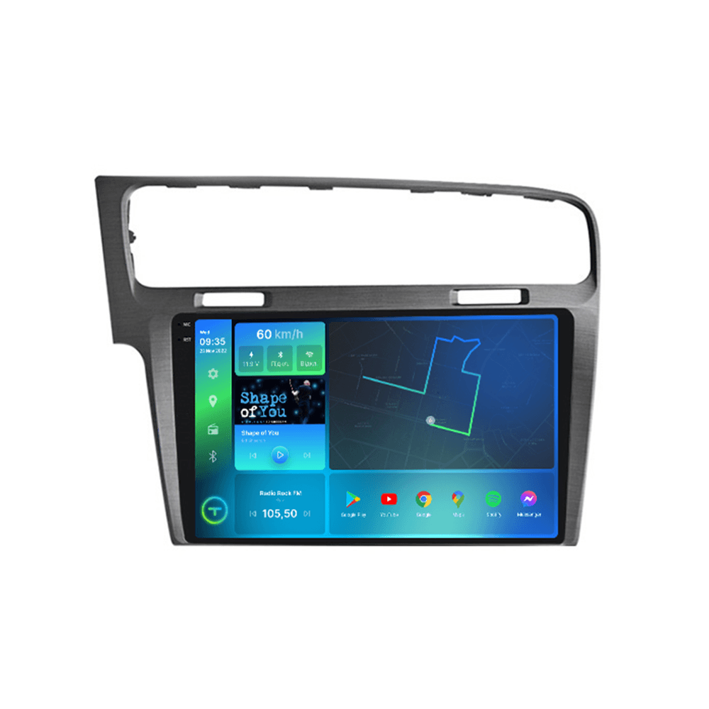 Штатна магнітола Torssen 2K VW Golf 7 grey FL10 4+64Gb 4G Carplay DSP — фото 2 з 2