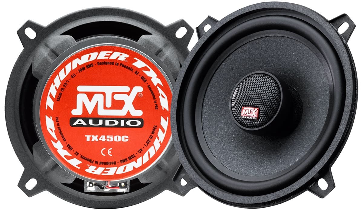 Купити Коаксіальна акустика MTX TX450C з доставкою по Україні, категорія Акустика