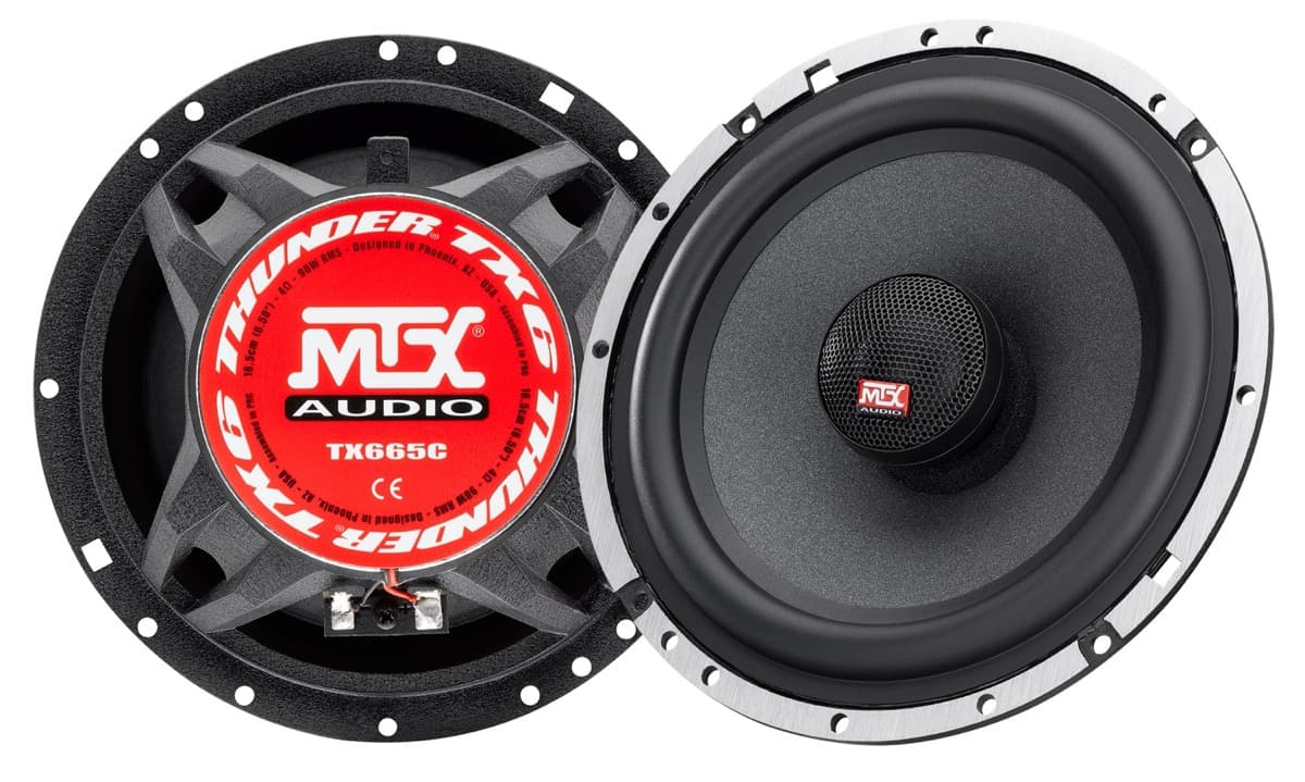 Купити Коаксіальна акустика MTX TX665C з доставкою по Україні, категорія Акустика