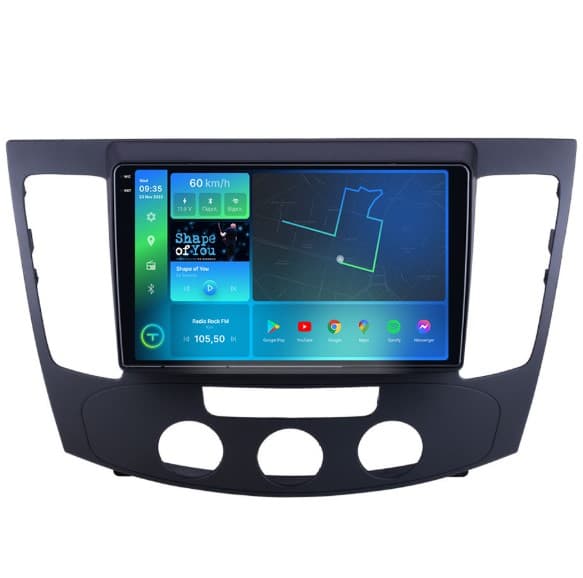 Штатна магнітола Torssen Hyundai Sonata NF 08-10 cond FL9 4+64Gb 4G Carplay DSP — фото 2 з 2