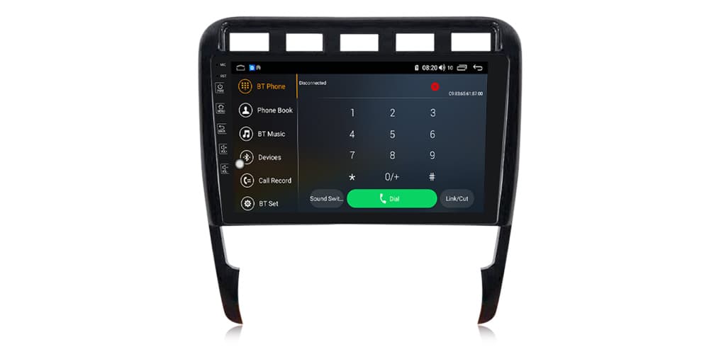 Штатна магнітола Torssen Porsche Cayenne 2003-2010 FL9 4+64Gb 4G Carplay DSP — фото 2 з 3