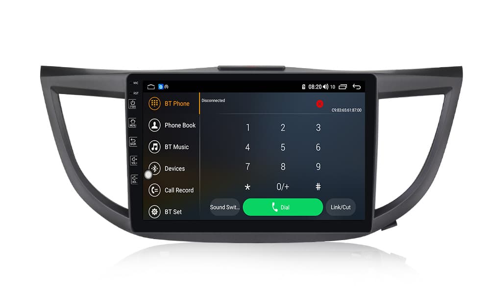Штатна магнітола Torssen Honda CRV-2012-2016 FL10 4+64Gb 4G Carplay DSP — фото 2 з 2
