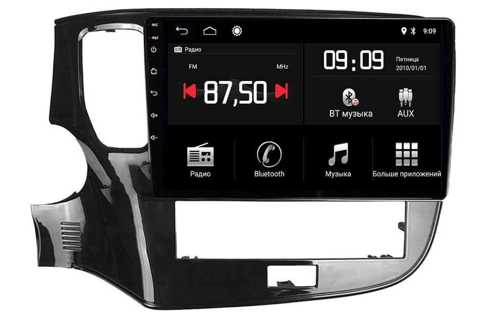 Штатна магнітола Torssen Mitsubishi Outlander Rockford 20+ FL10 4+64Gb 4G Carplay DSP — фото товару Autocast