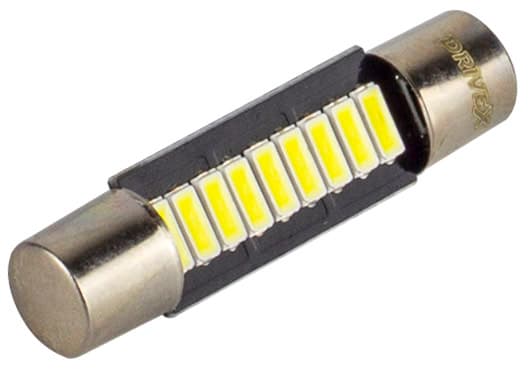 T11-221 28mm 12V 0.8W 70Lm C — зображення 1 T11-221 28mm 12V 0.8W 70Lm C — фото 1 з 4