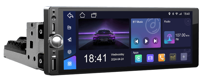 Автомагнітола 1DIN Geermax A600 — зображення 1 Автомагнітола 1DIN Geermax A600 — фото 1 з 2